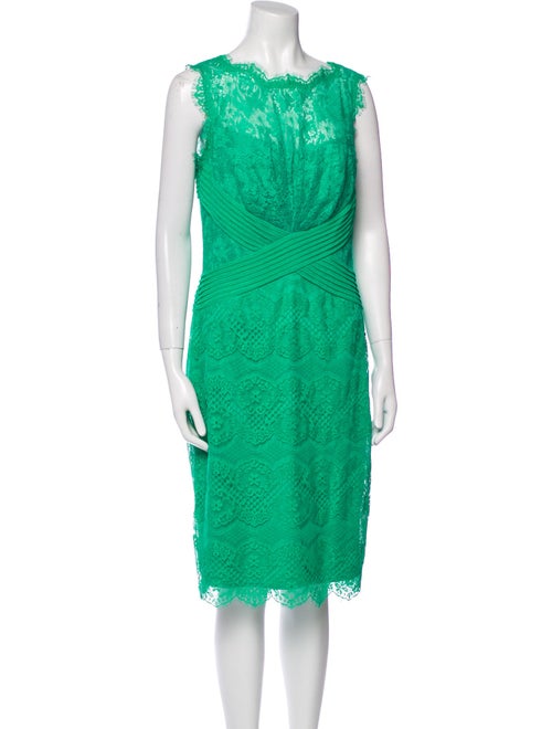 Tadashi Shoji Bateau Neckline Knee-Length Dress
