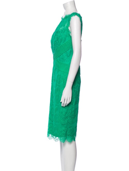 Tadashi Shoji Bateau Neckline Knee-Length Dress