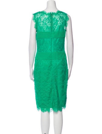 Tadashi Shoji Bateau Neckline Knee-Length Dress