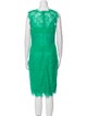Tadashi Shoji Bateau Neckline Knee-Length Dress