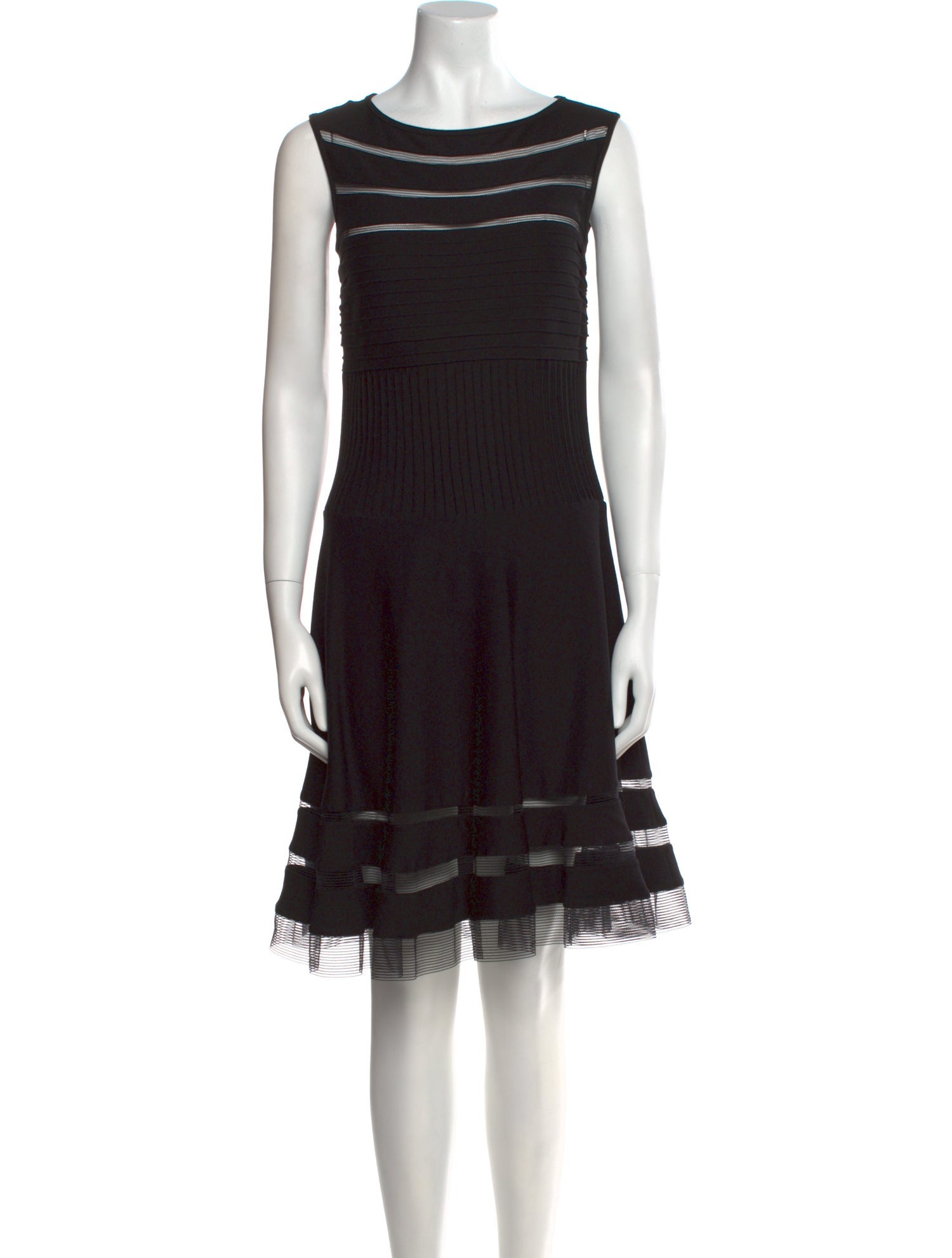 Tadashi Shoji Striped Mini Dress