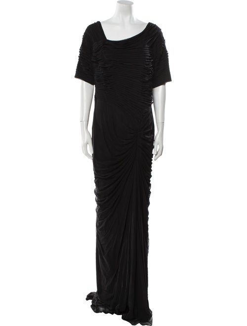 Tadashi Shoji Cowl Neck Long Dress