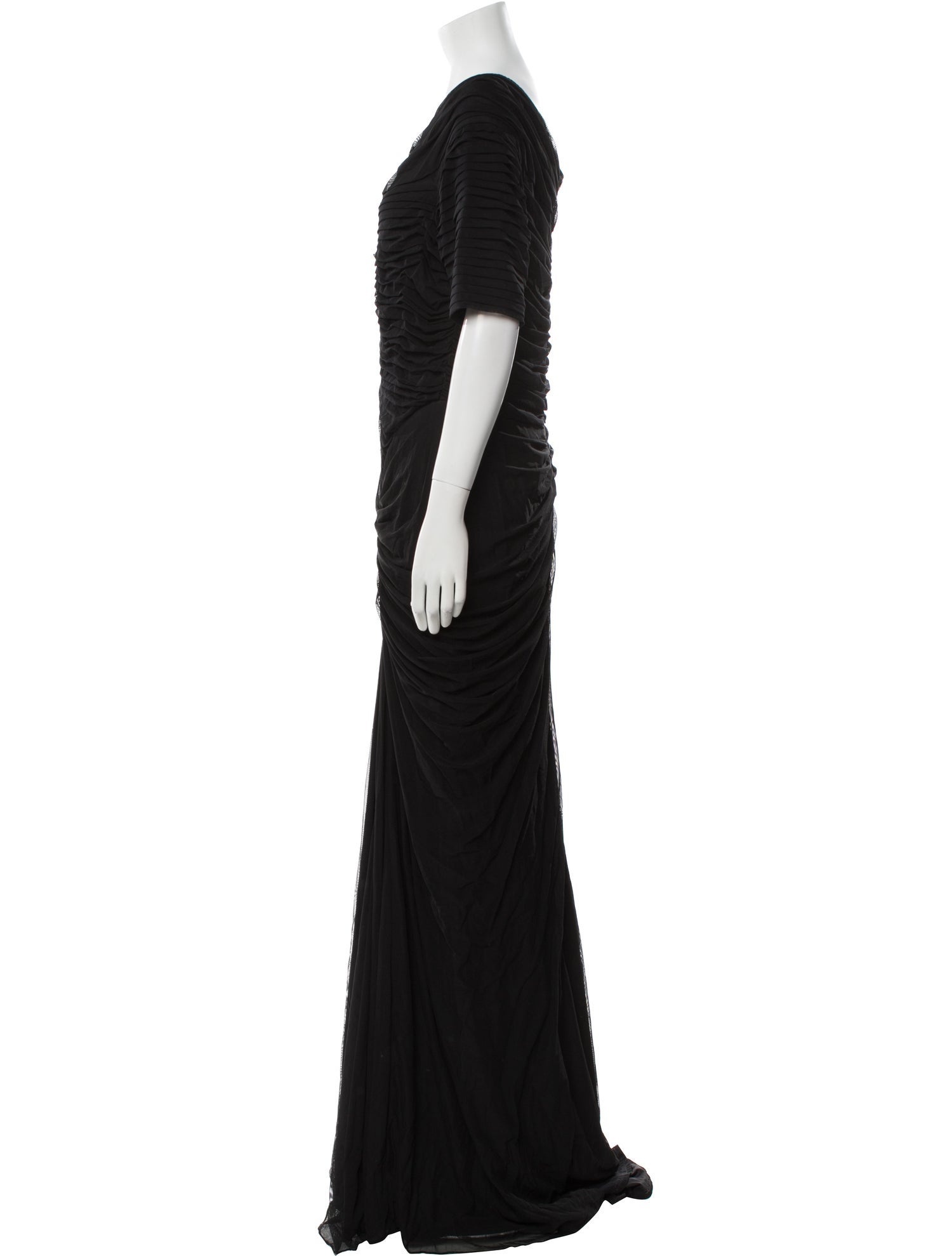 Tadashi Shoji Cowl Neck Long Dress