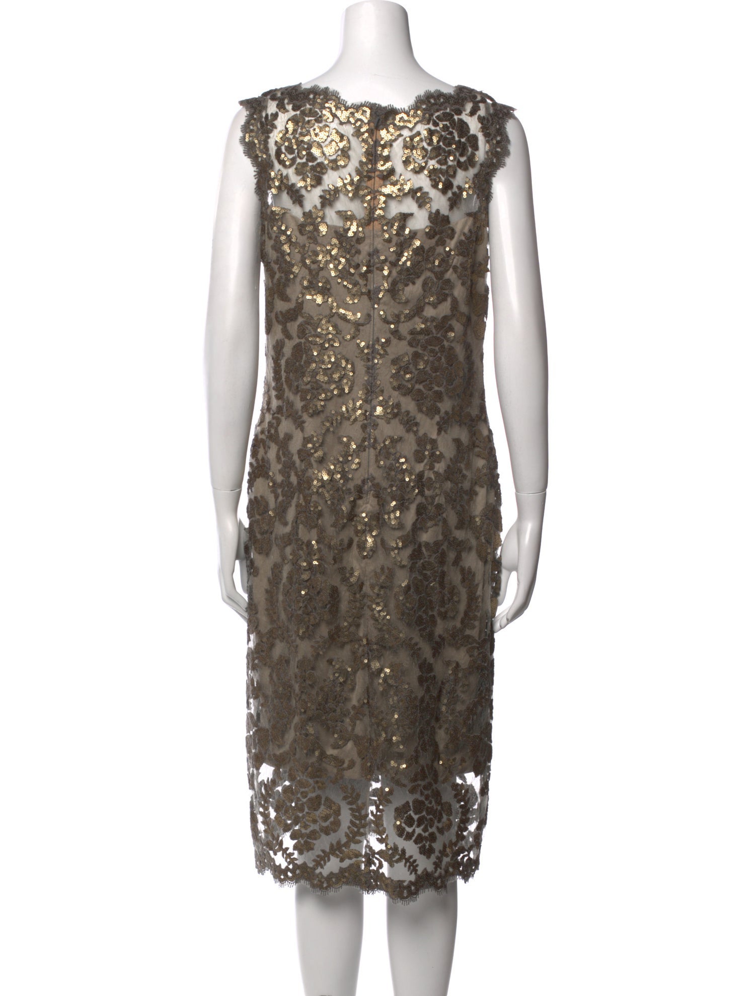 Tadashi Shoji Patterned Knee-Length Dress