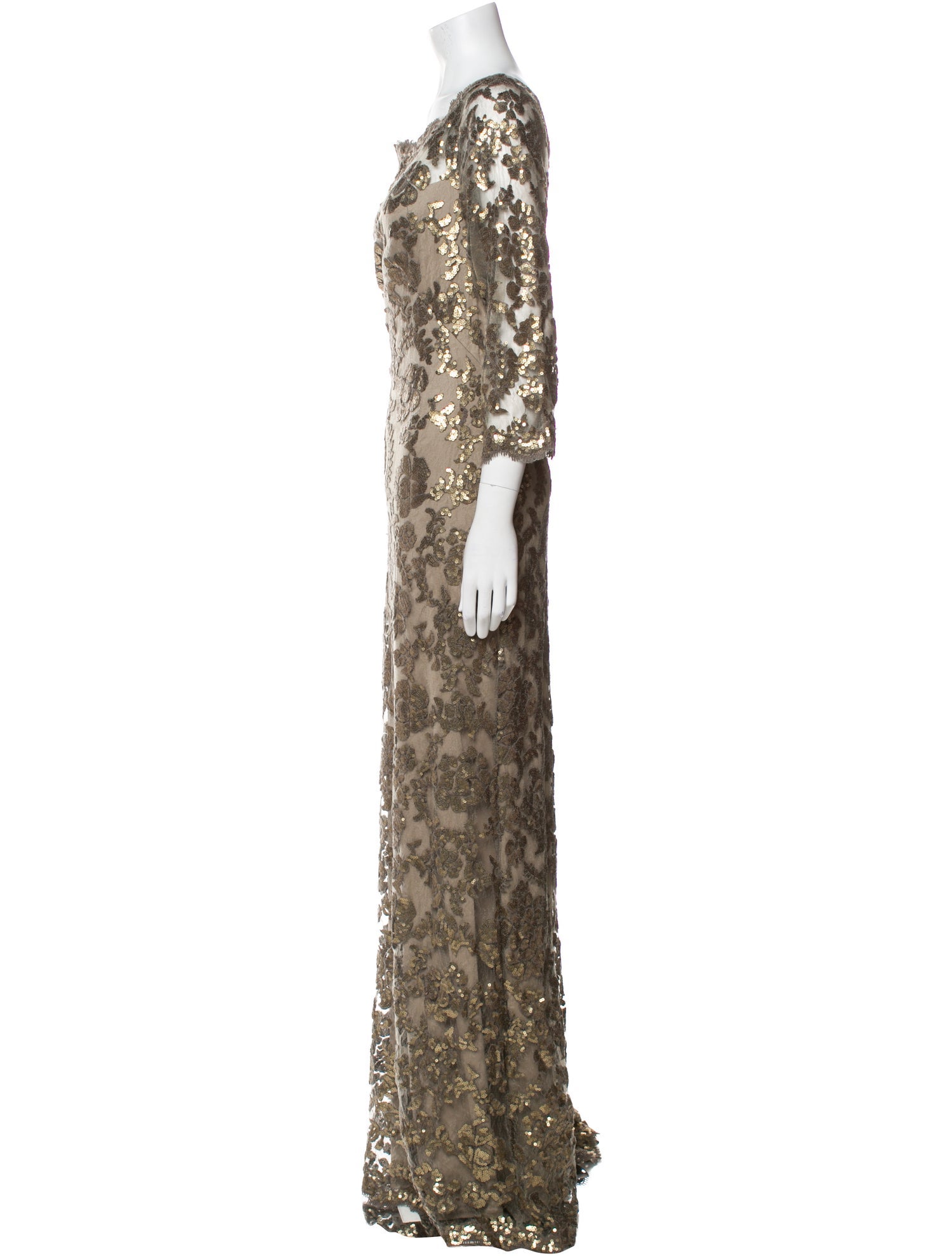 Tadashi Shoji Nylon Long Dress w/ Tags