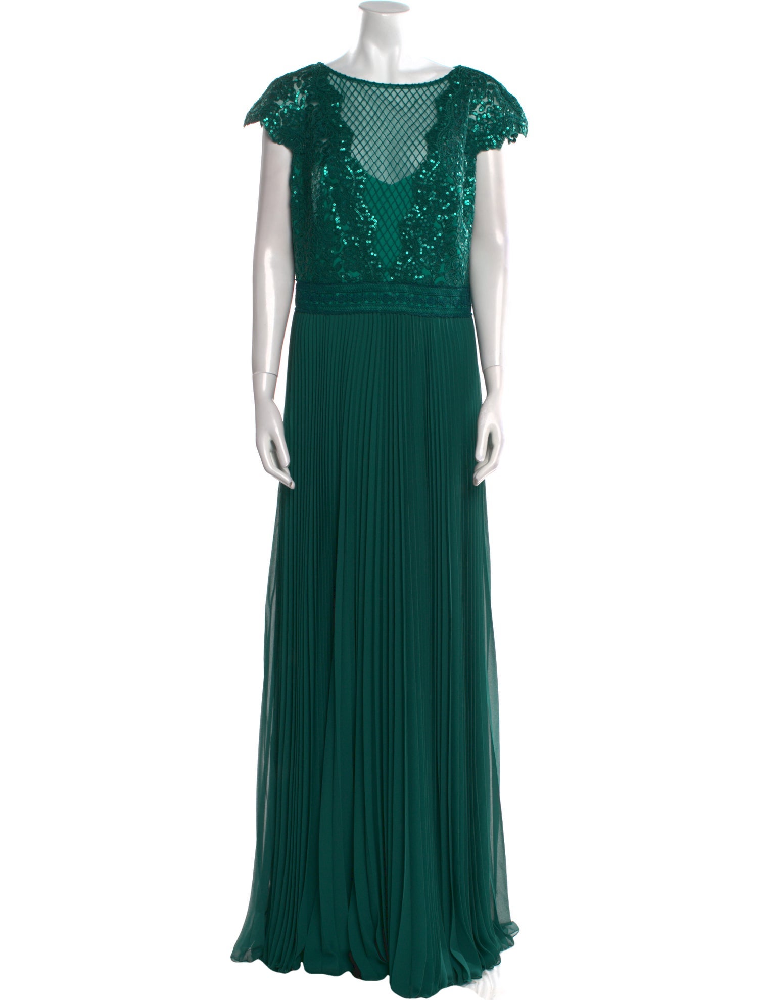 Tadashi Shoji Scoop Neck Long Dress w/ Tags