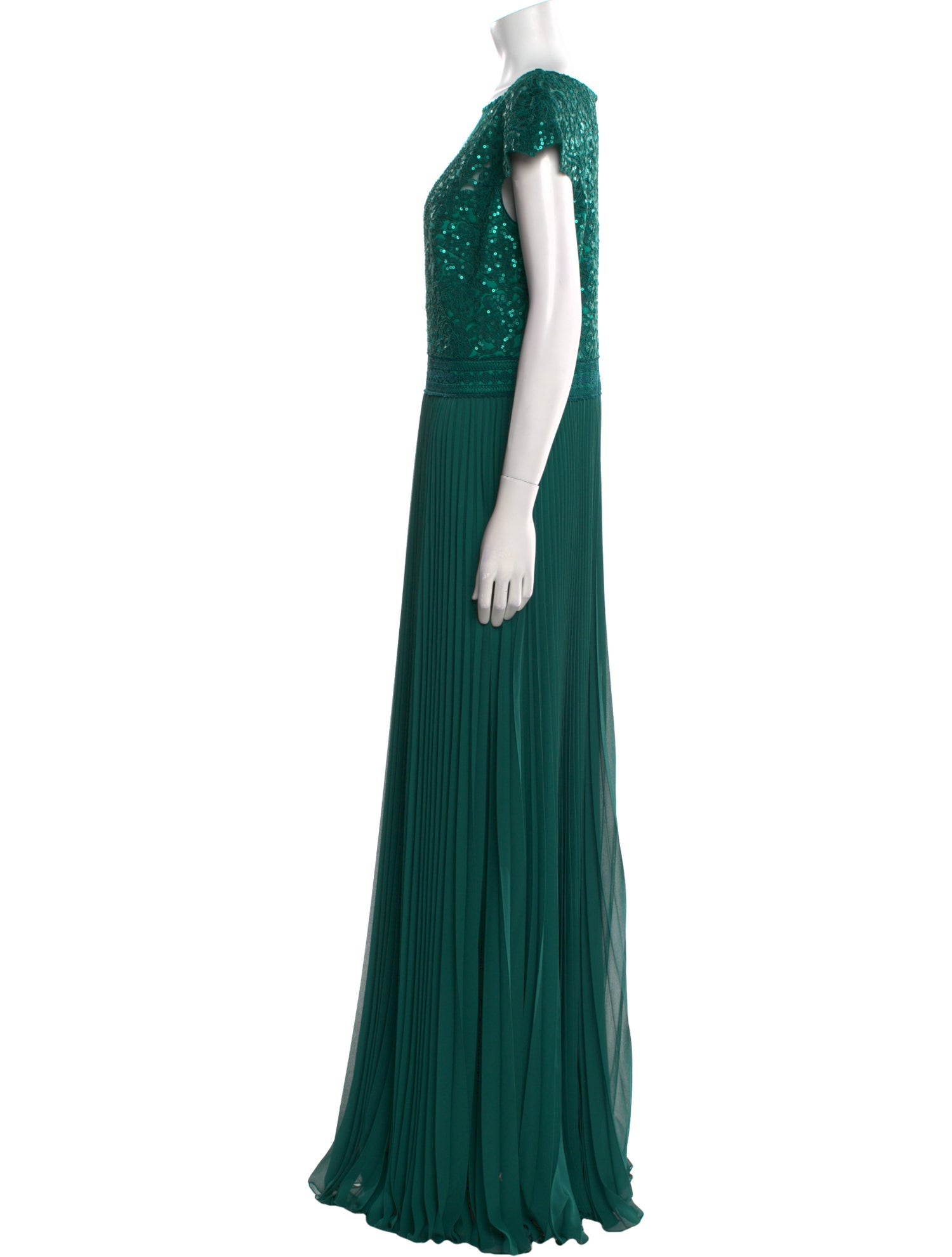 Tadashi Shoji Scoop Neck Long Dress w/ Tags