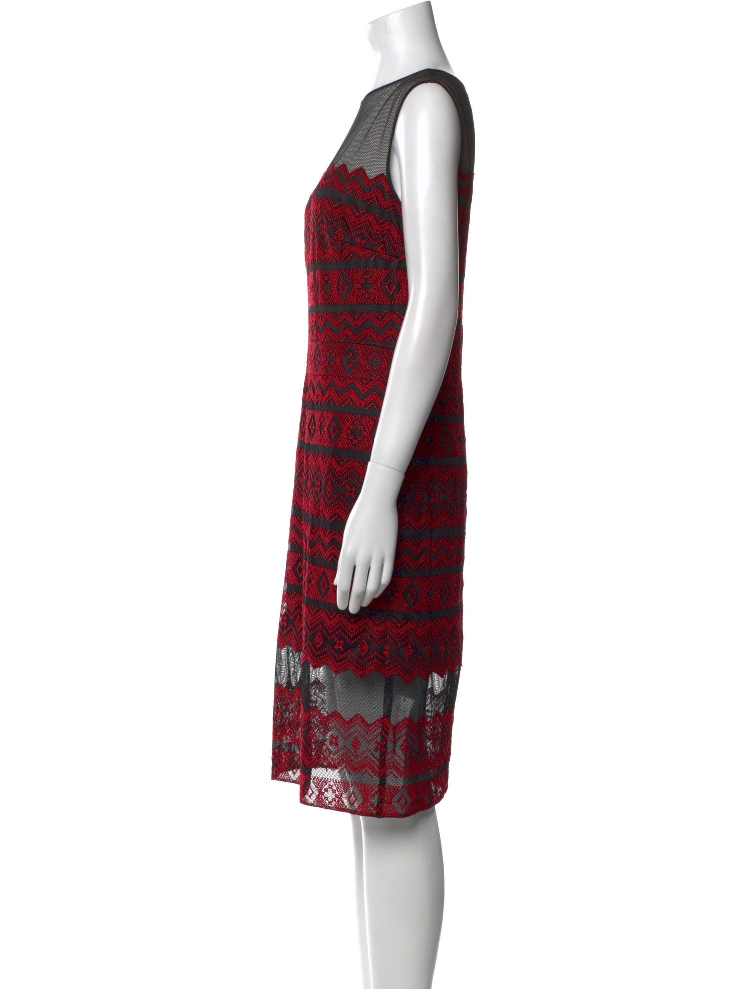 Tadashi Shoji Printed Knee-Length Dress