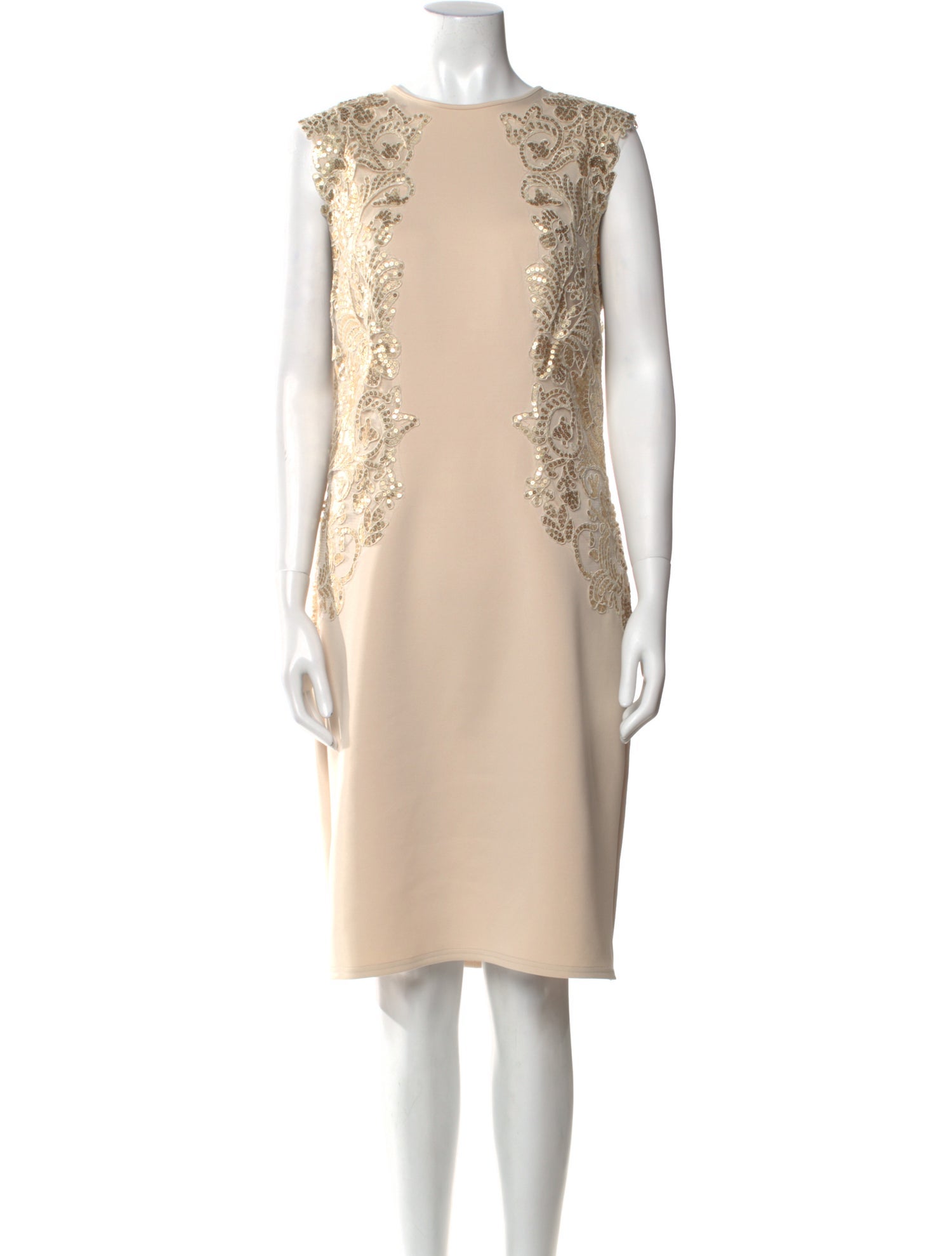 Tadashi Shoji Bateau Neckline Knee-Length Dress w/ Tags