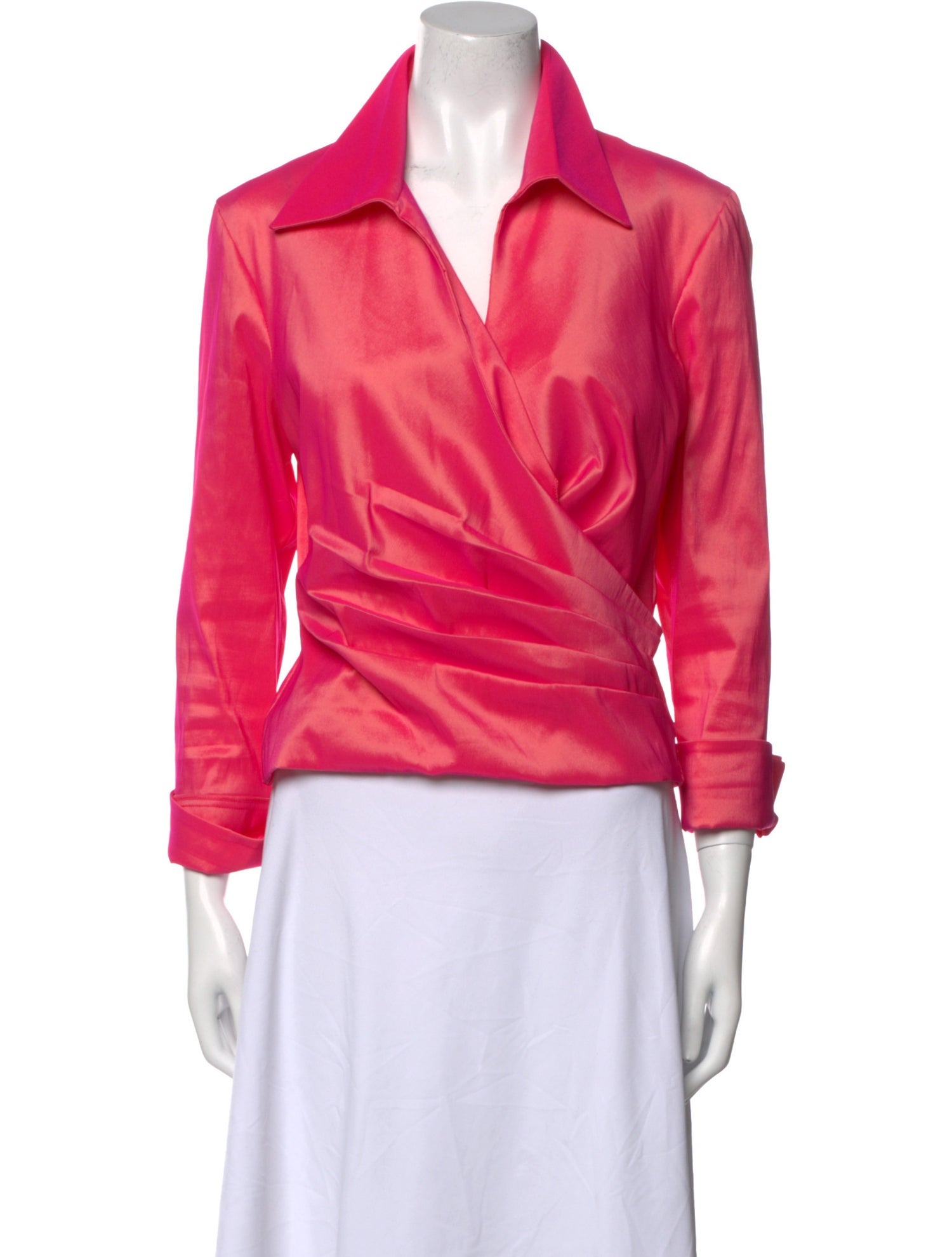 Tadashi Shoji Three-Quarter Sleeve Blouse