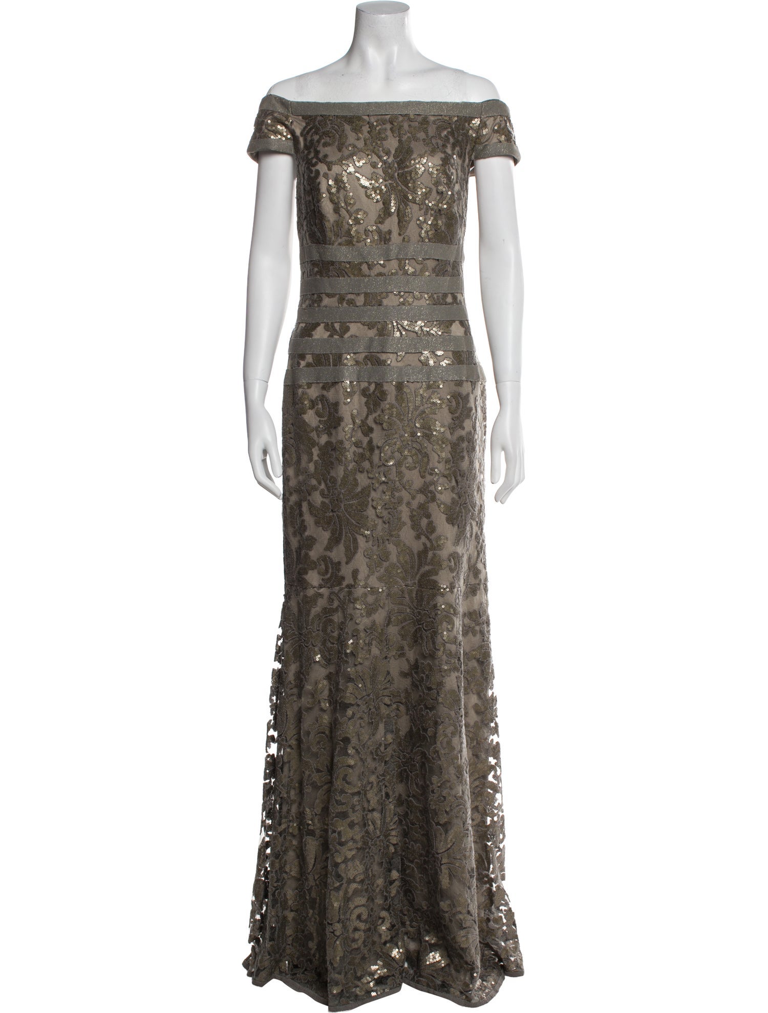 Tadashi Shoji Nylon Long Dress