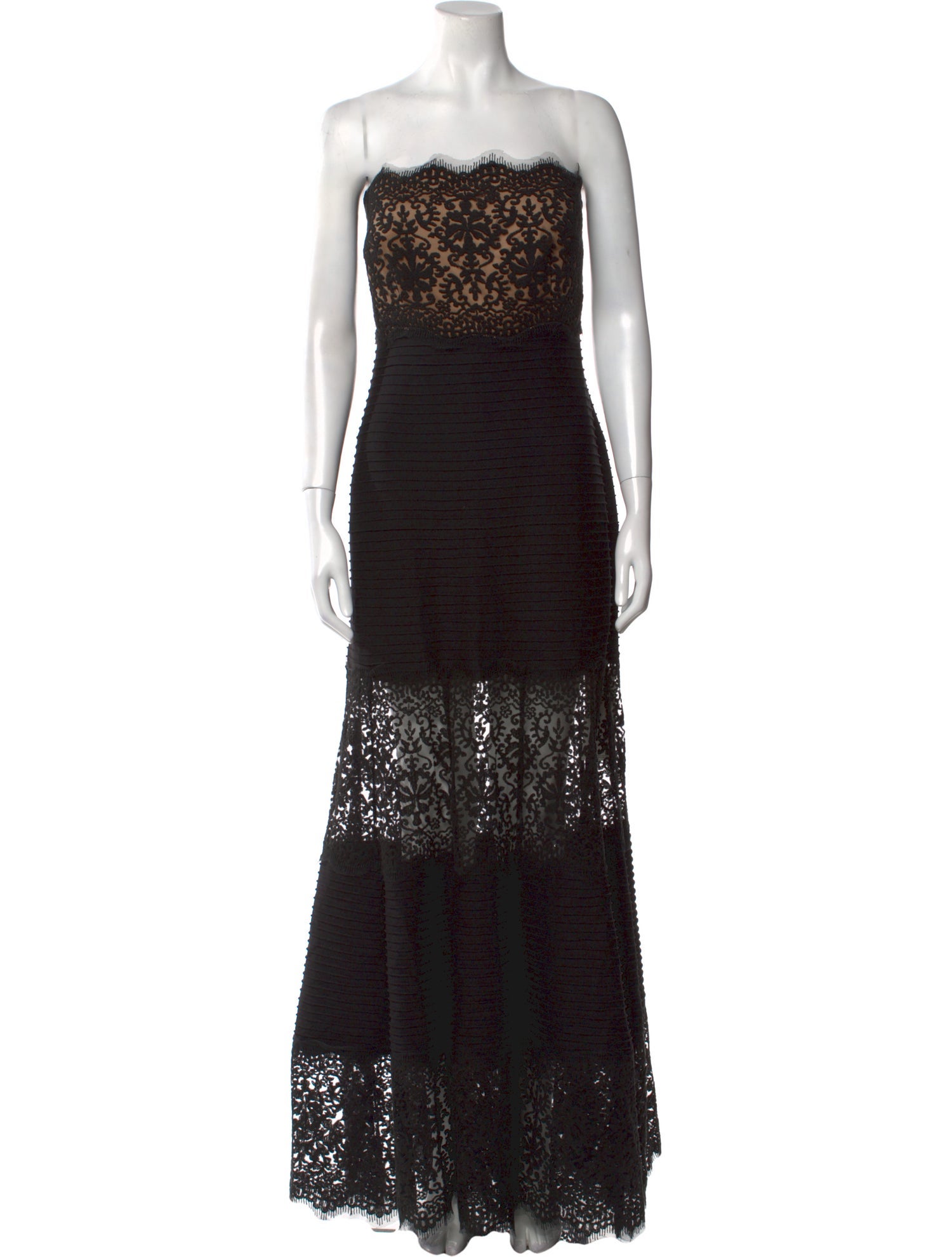Tadashi Shoji Strapless Long Dress w/ Tags