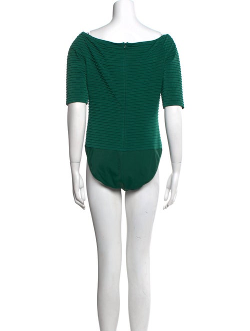 Tadashi Shoji Off-The-Shoulder Short Sleeve Bodysuit