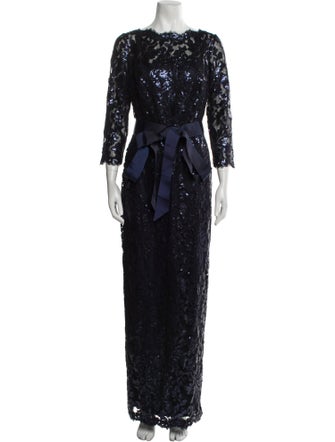Tadashi Shoji Nylon Long Dress