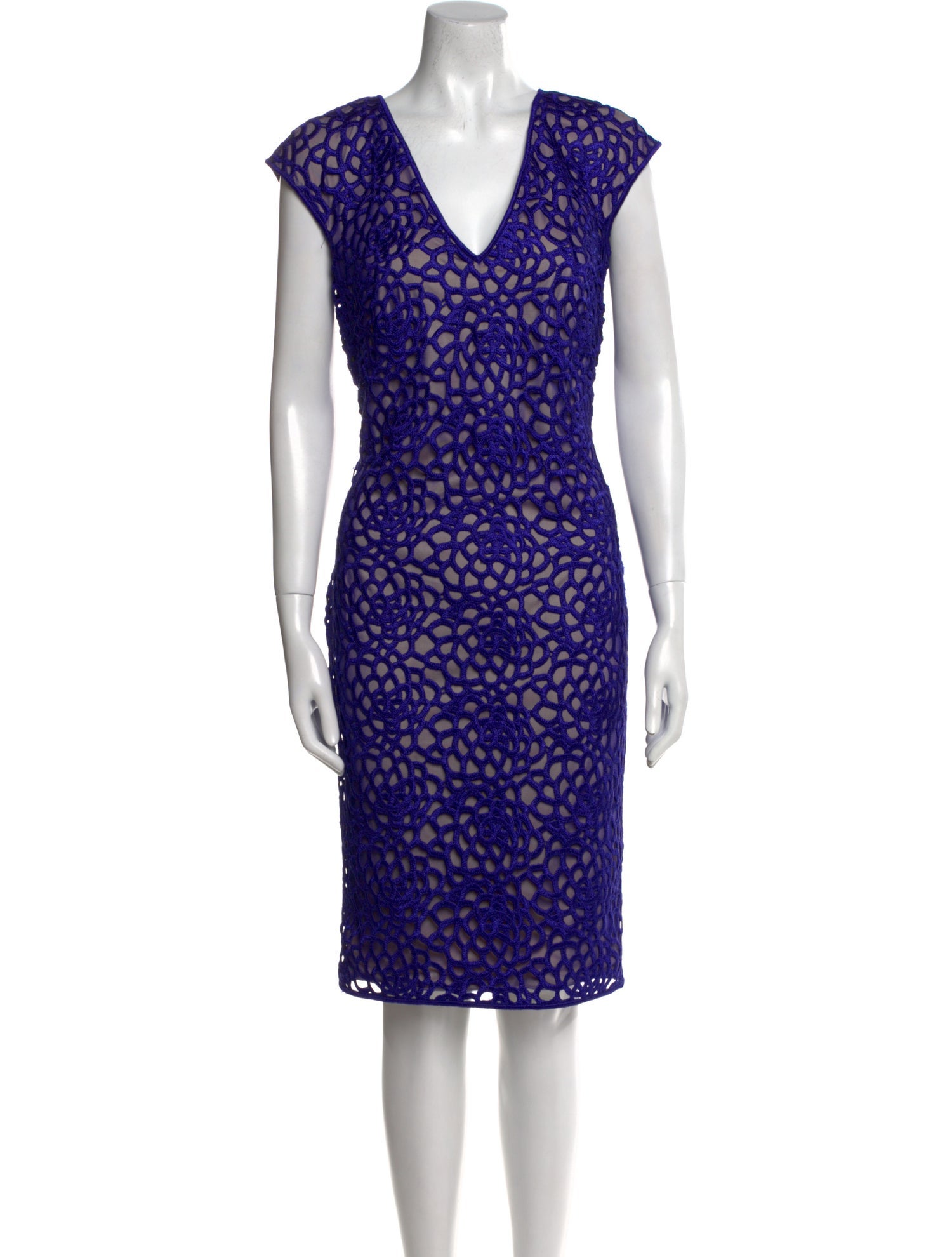Tadashi Shoji Printed Knee-Length Dress