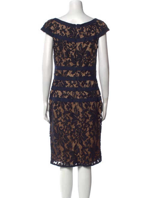 Tadashi Shoji Lace Pattern Knee-Length Dress