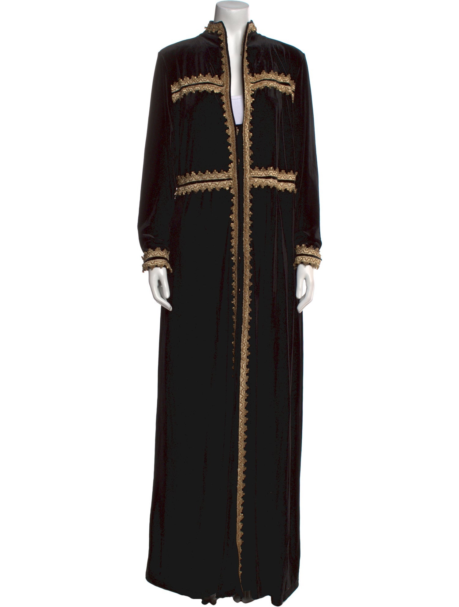 Tadashi Shoji V-Neck Long Dress