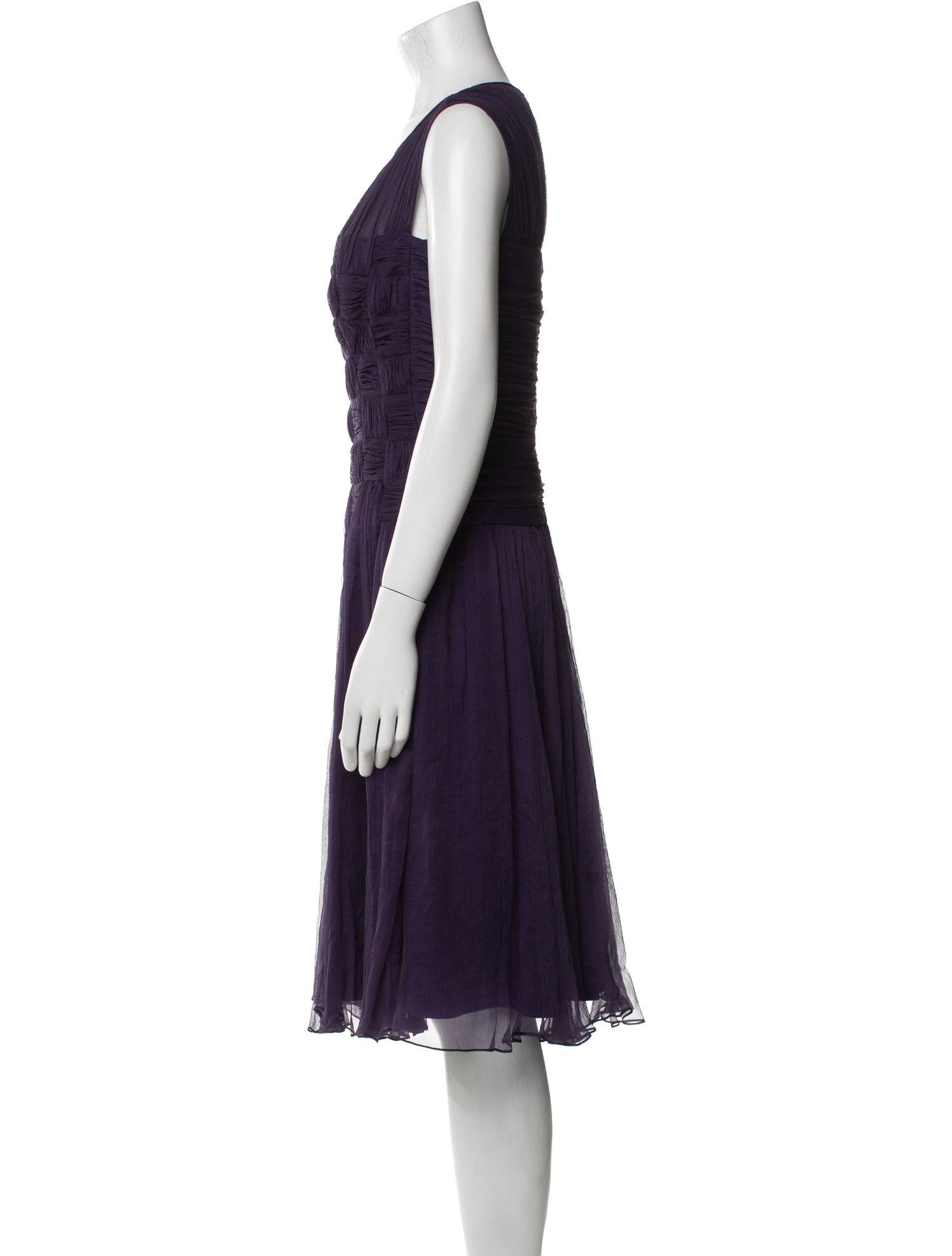 Tadashi Shoji Silk Knee-Length Dress