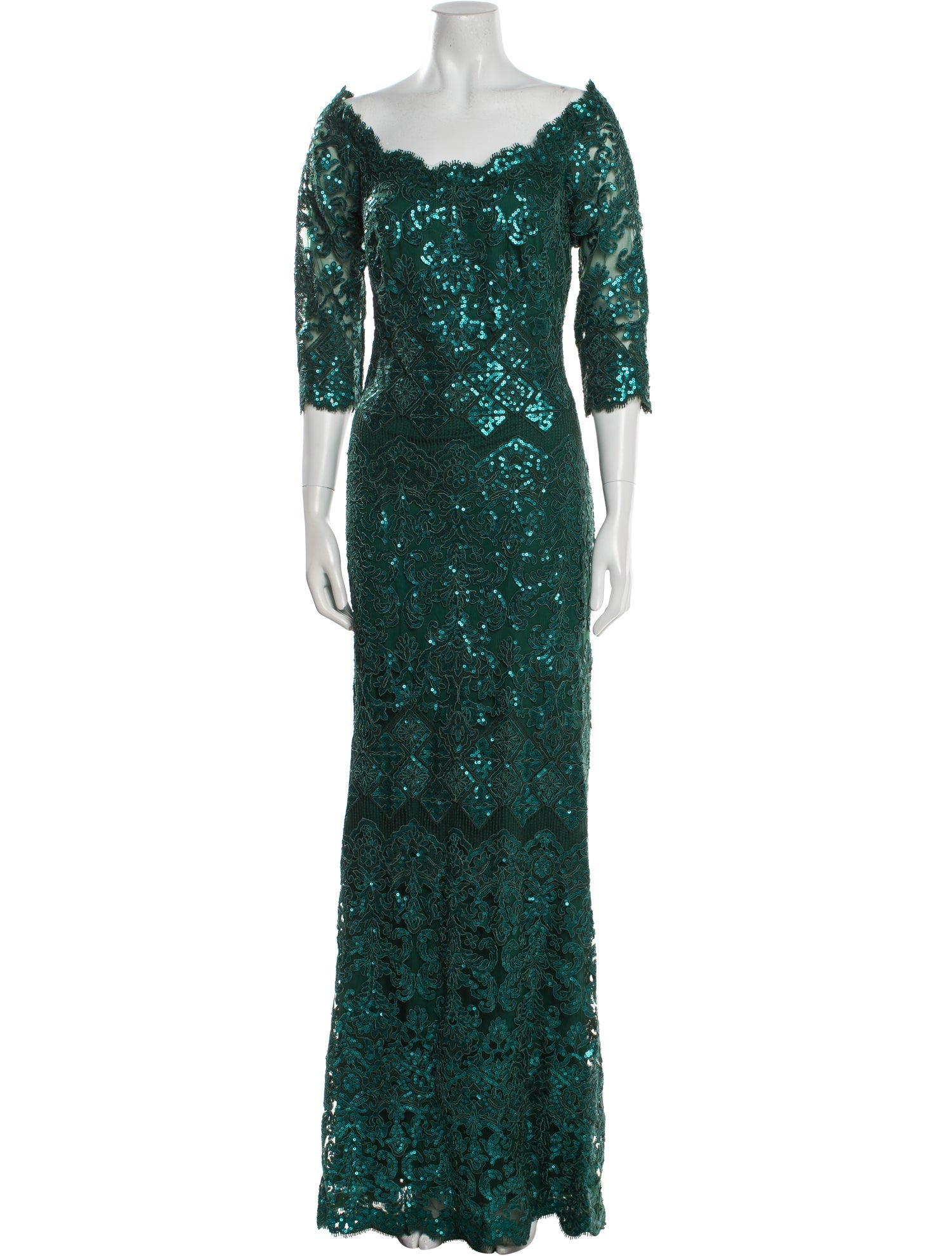 Tadashi Shoji Nylon Long Dress