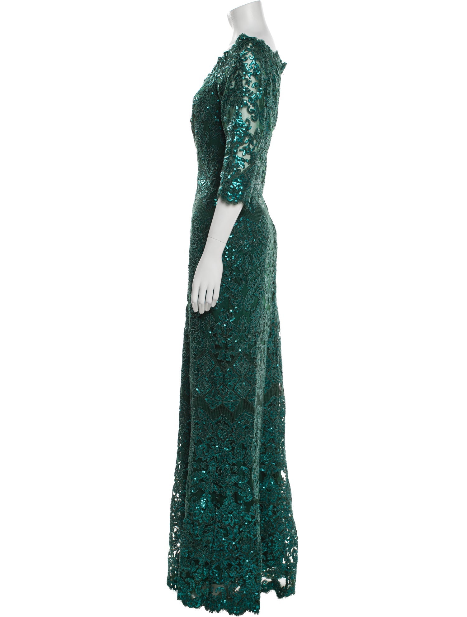 Tadashi Shoji Nylon Long Dress