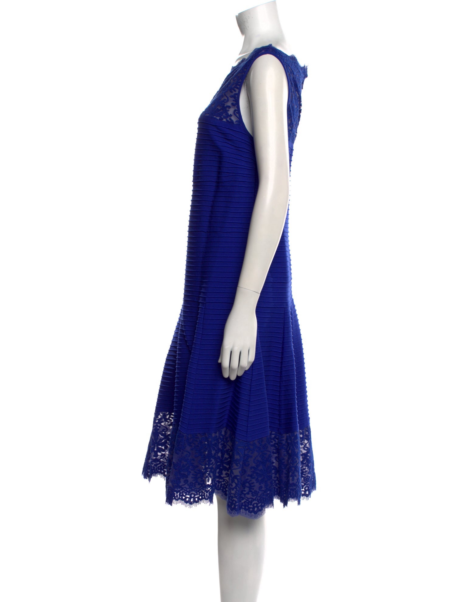 Tadashi Shoji Bateau Neckline Knee-Length Dress w/ Tags