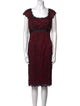 Tadashi Shoji Nylon Knee-Length Dress