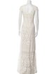 Tadashi Shoji Lace Pattern Long Dress