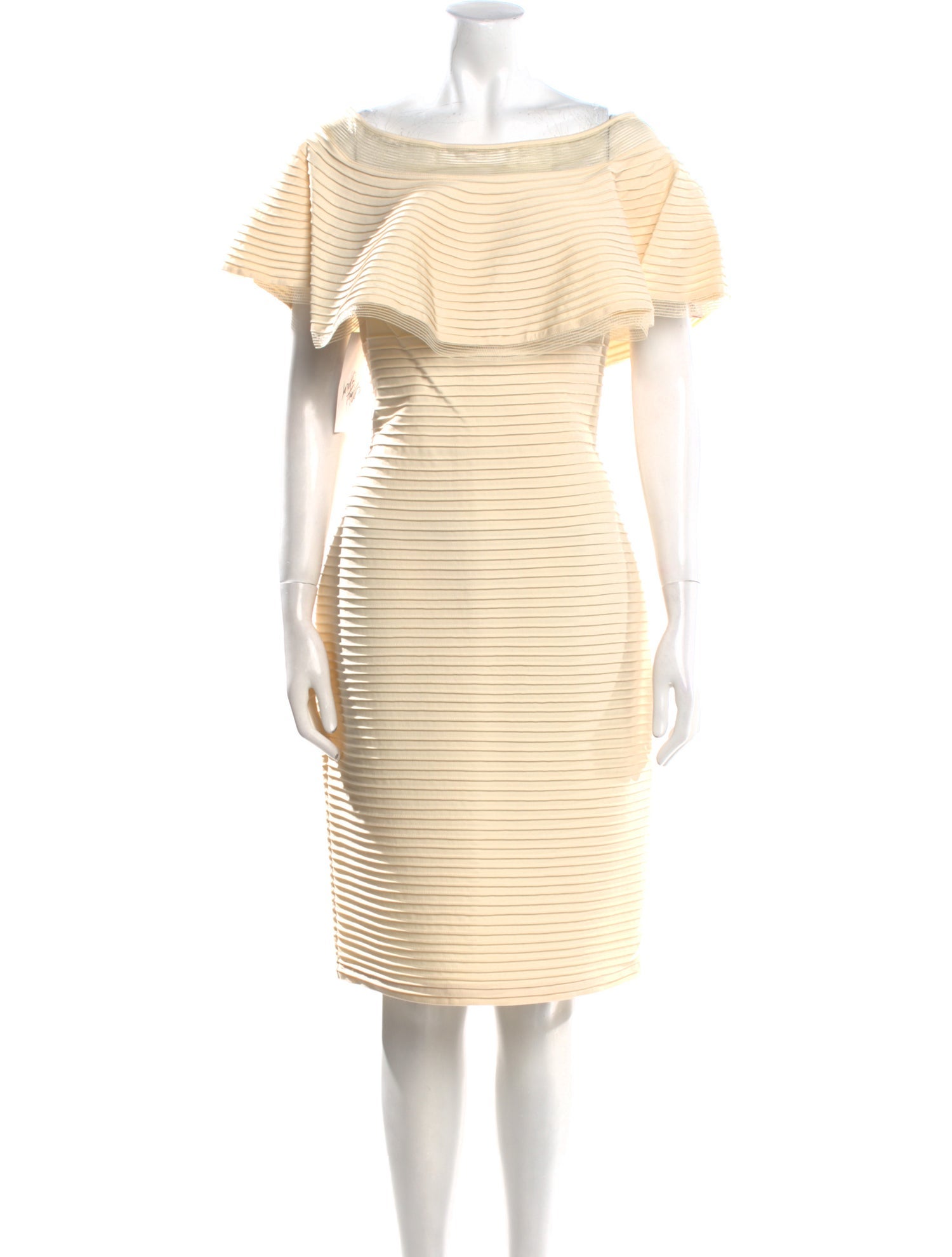 Tadashi Shoji Bateau Neckline Knee-Length Dress w/ Tags