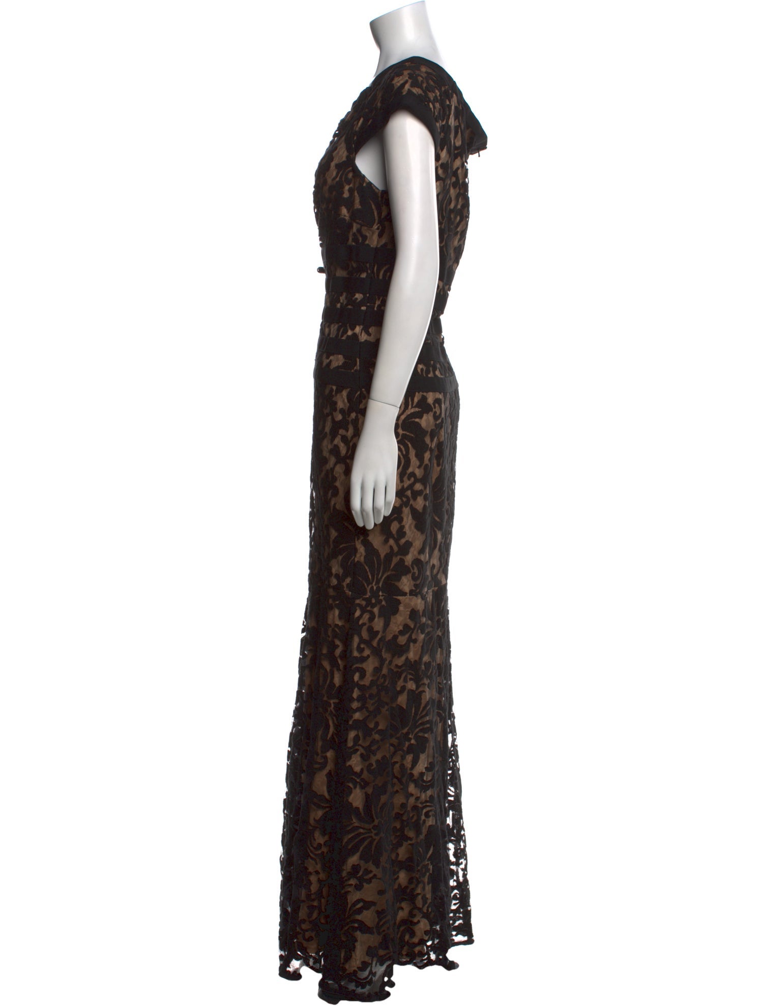 Tadashi Shoji Printed Long Dress