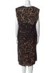 Tadashi Shoji Printed Midi Length Dress