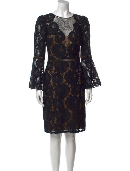 Tadashi Shoji Lace Pattern Knee-Length Dress