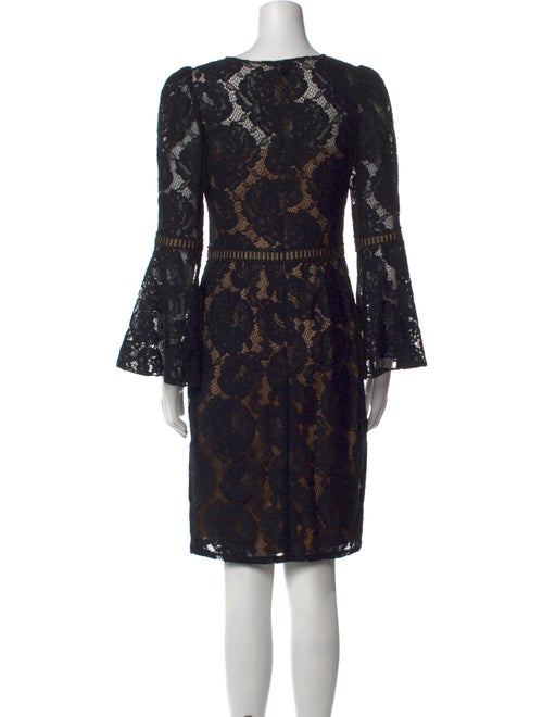 Tadashi Shoji Lace Pattern Knee-Length Dress