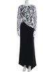 Tadashi Shoji Printed Long Dress