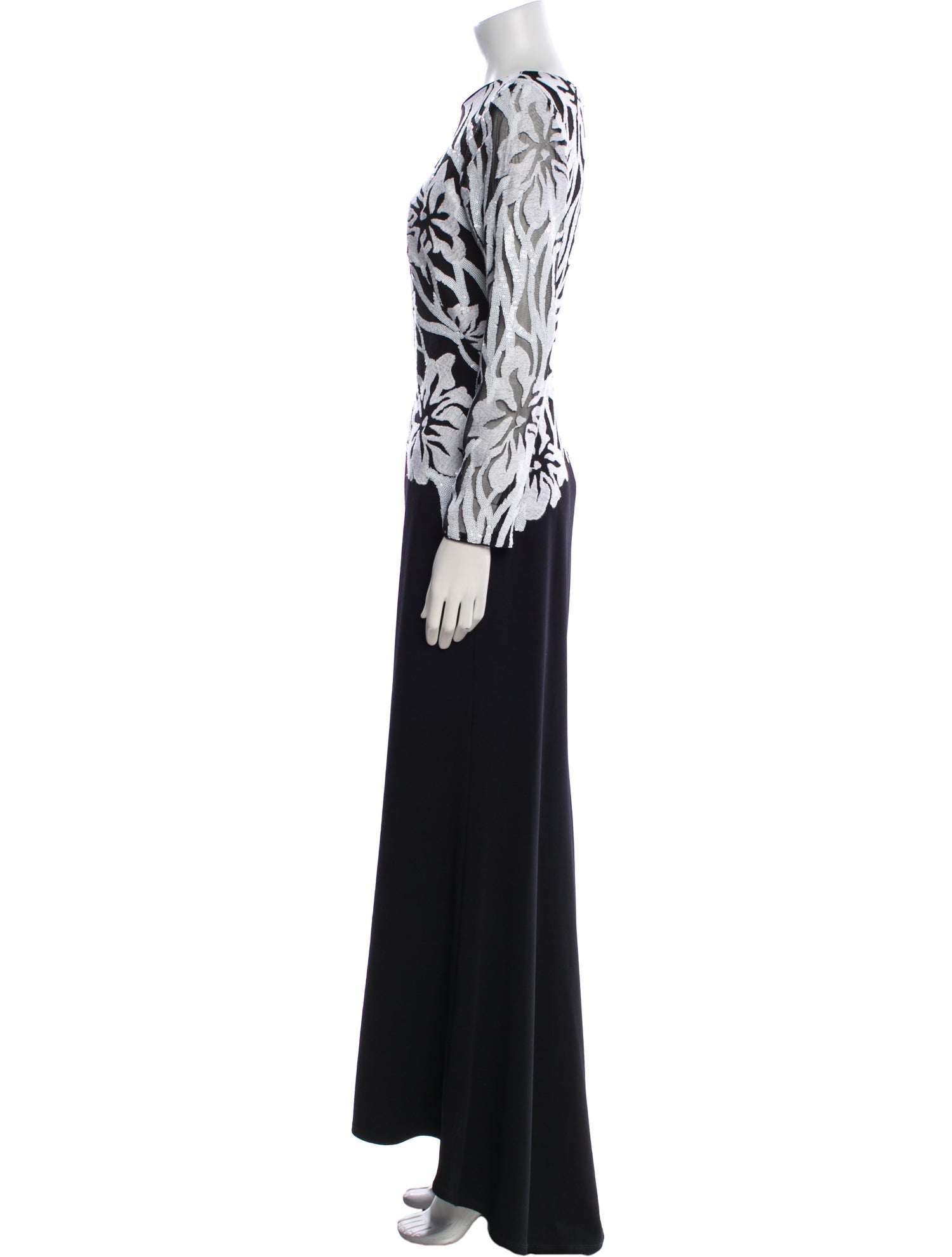 Tadashi Shoji Printed Long Dress
