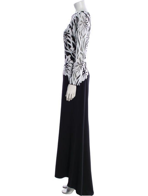 Tadashi Shoji Printed Long Dress
