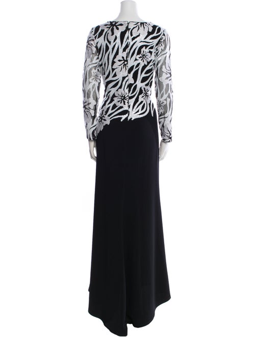 Tadashi Shoji Printed Long Dress