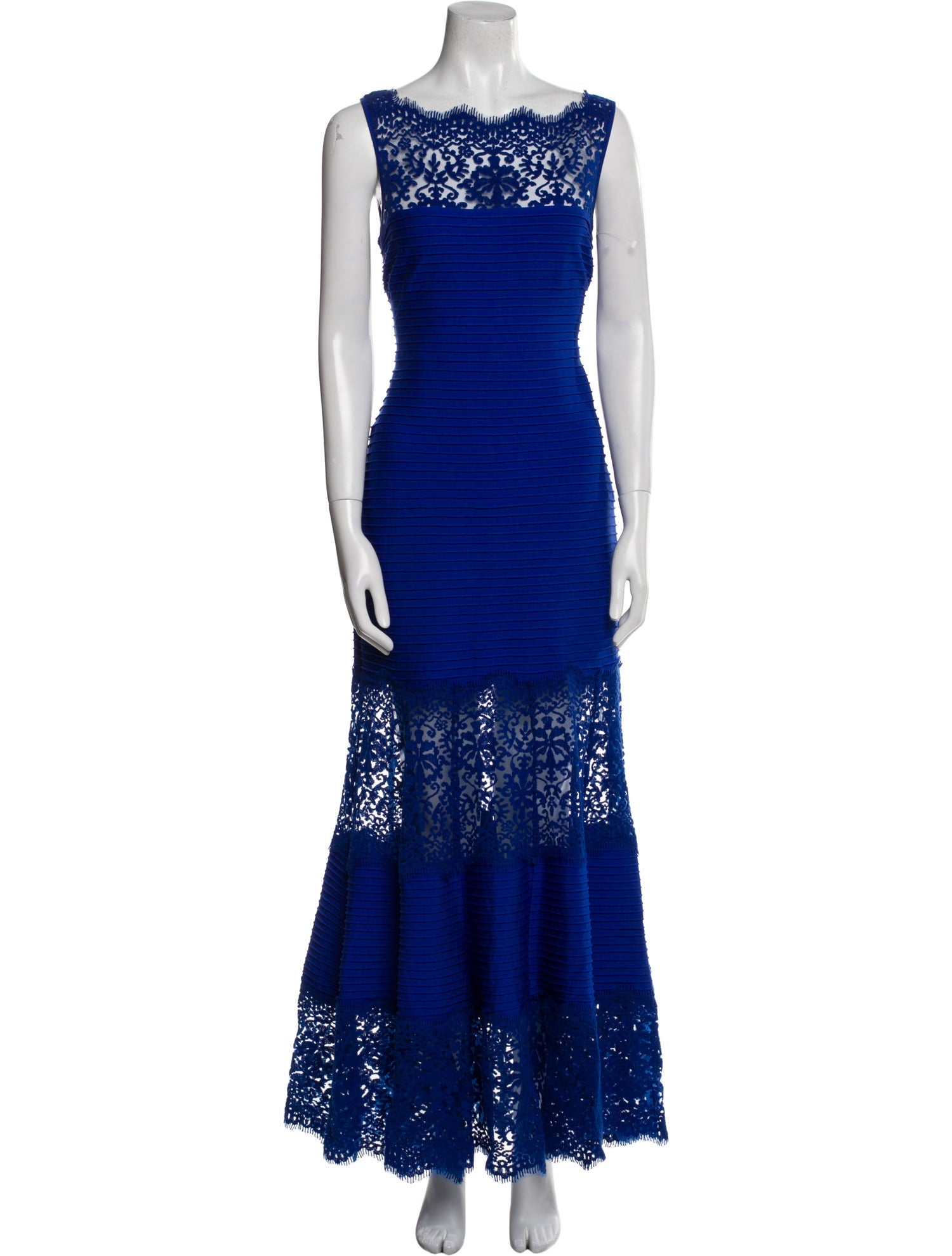 Tadashi Shoji Lace Pattern Long Dress w/ Tags