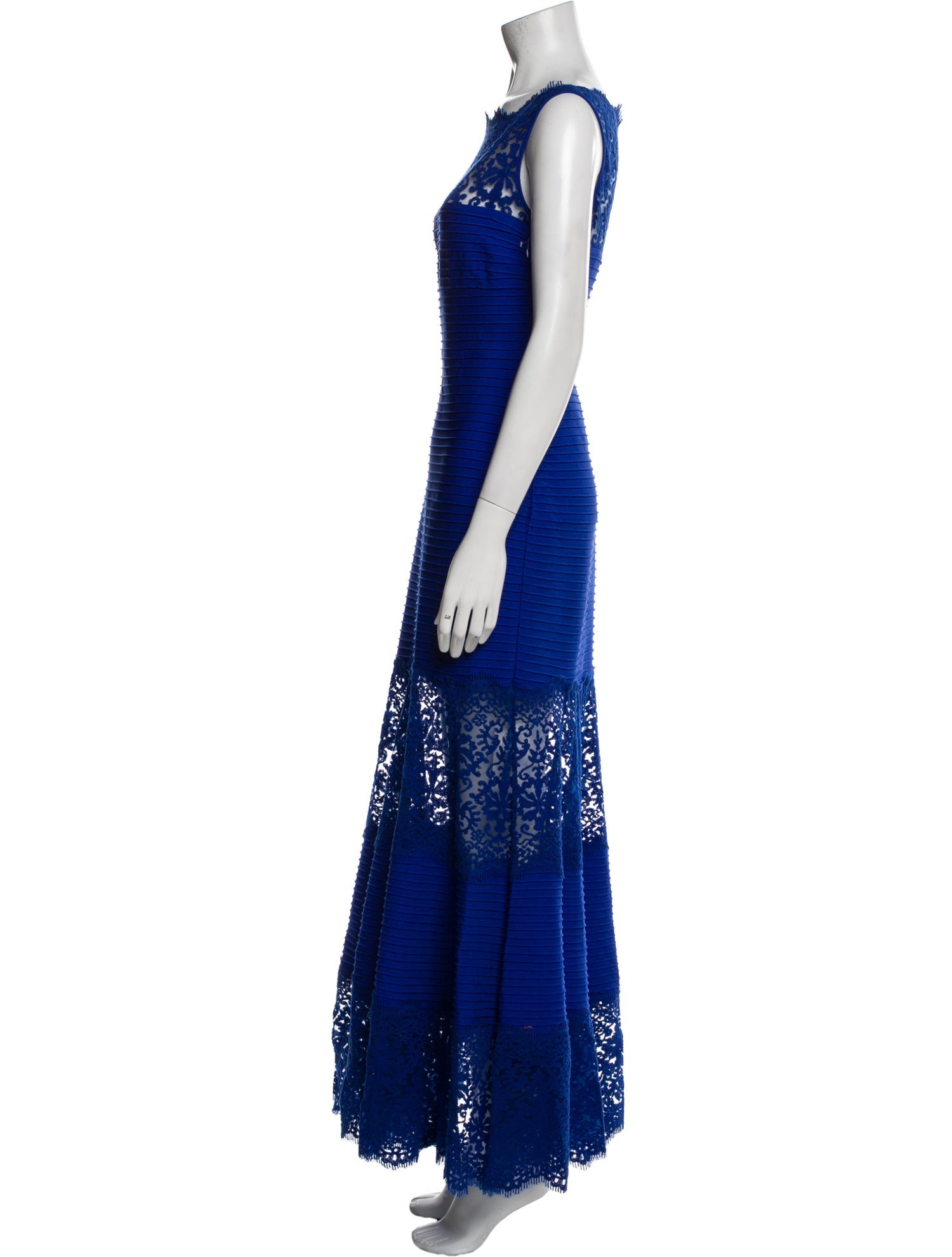 Tadashi Shoji Lace Pattern Long Dress w/ Tags