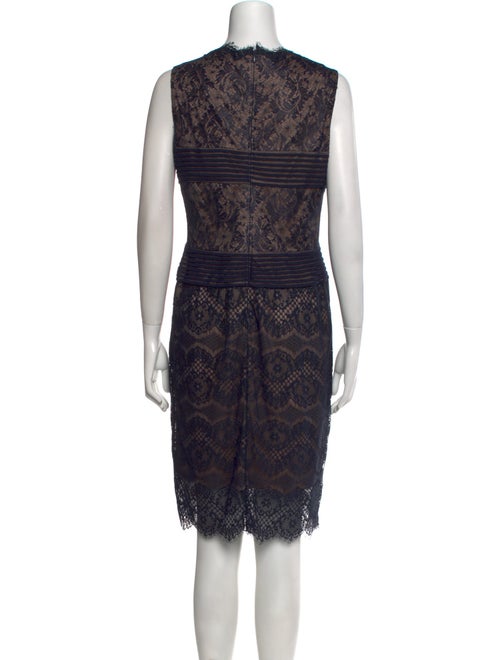 Tadashi Shoji Lace Pattern Knee-Length Dress