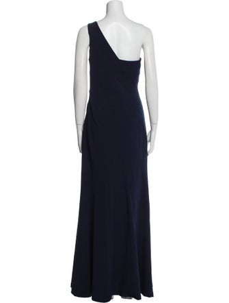 Tadashi Shoji One-Shoulder Long Dress