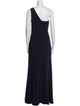 Tadashi Shoji One-Shoulder Long Dress