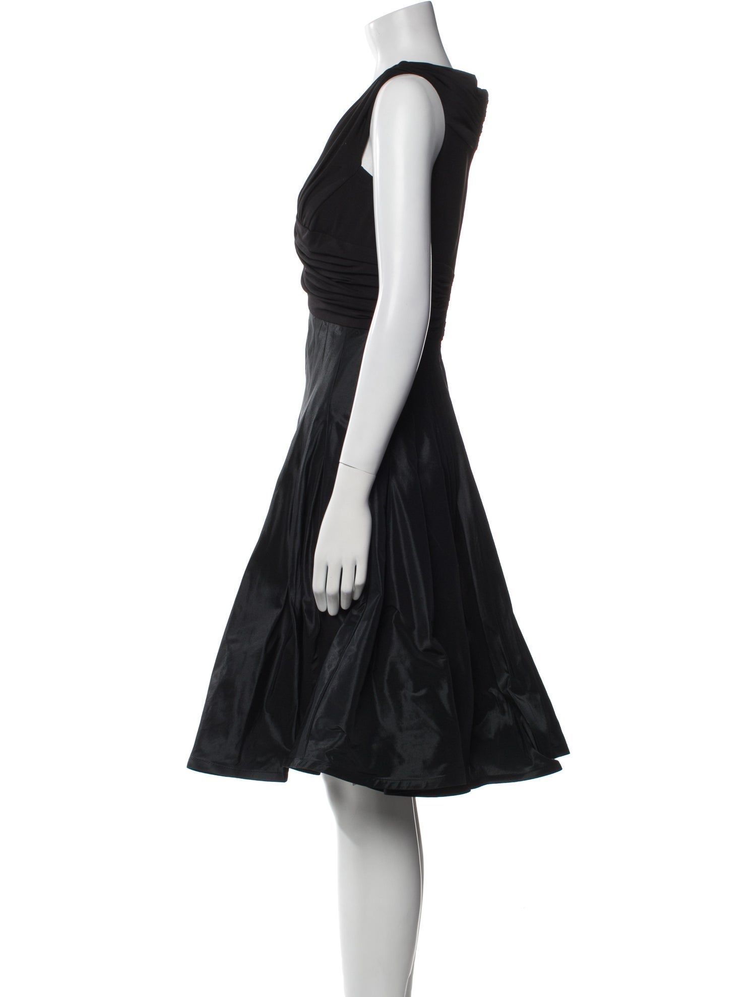Tadashi Shoji V-Neck Knee-Length Dress w/ Tags