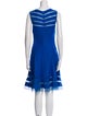 Tadashi Shoji Bateau Neckline Knee-Length Dress