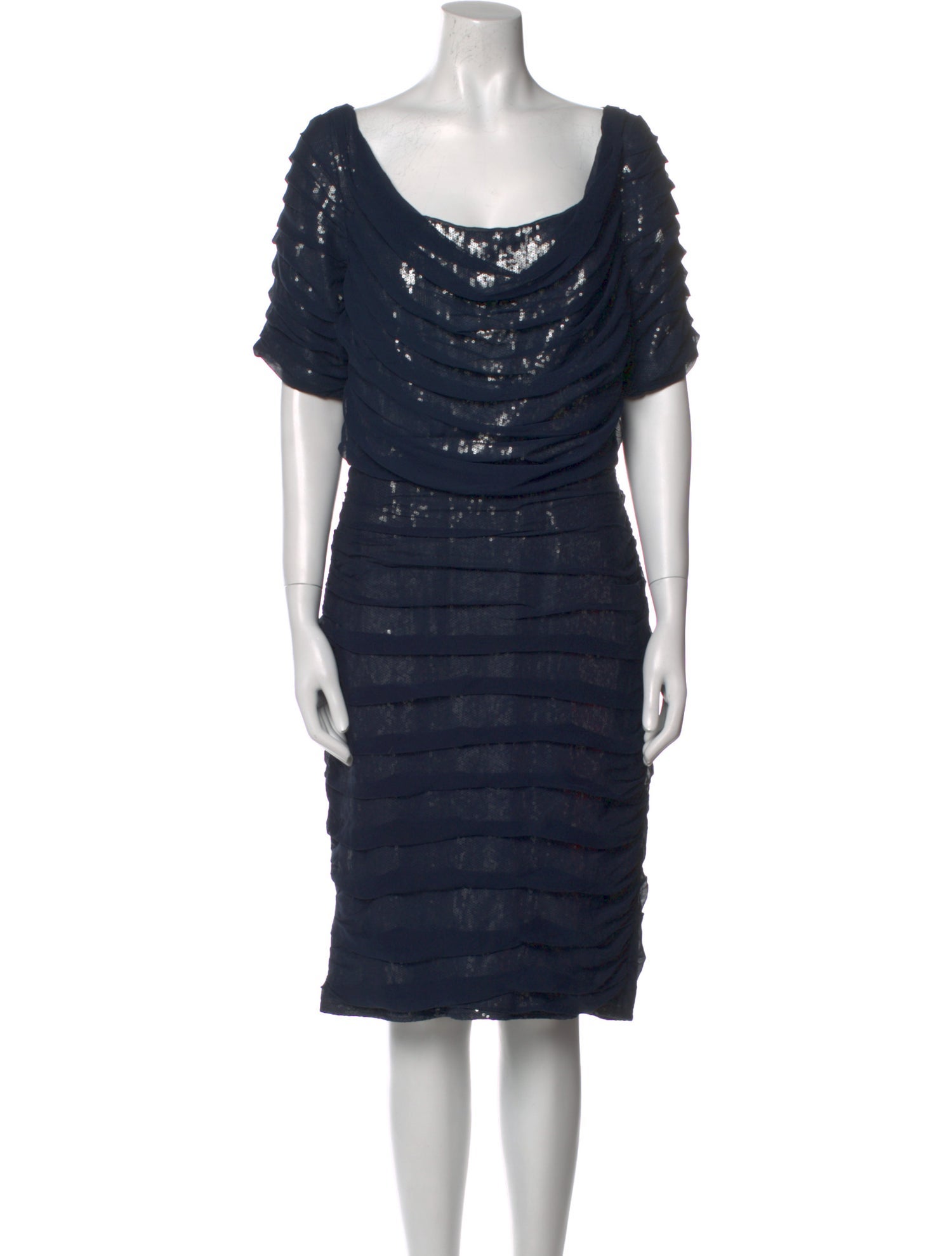 Tadashi Shoji Silk Knee-Length Dress