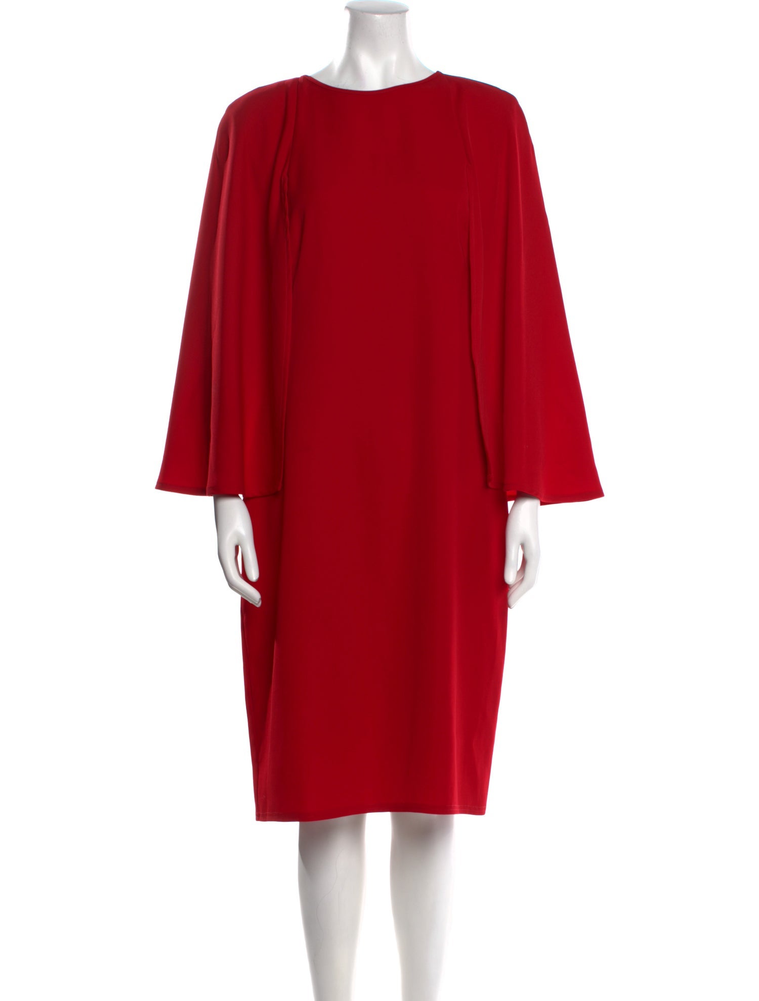 Tadashi Shoji Bateau Neckline Midi Length Dress