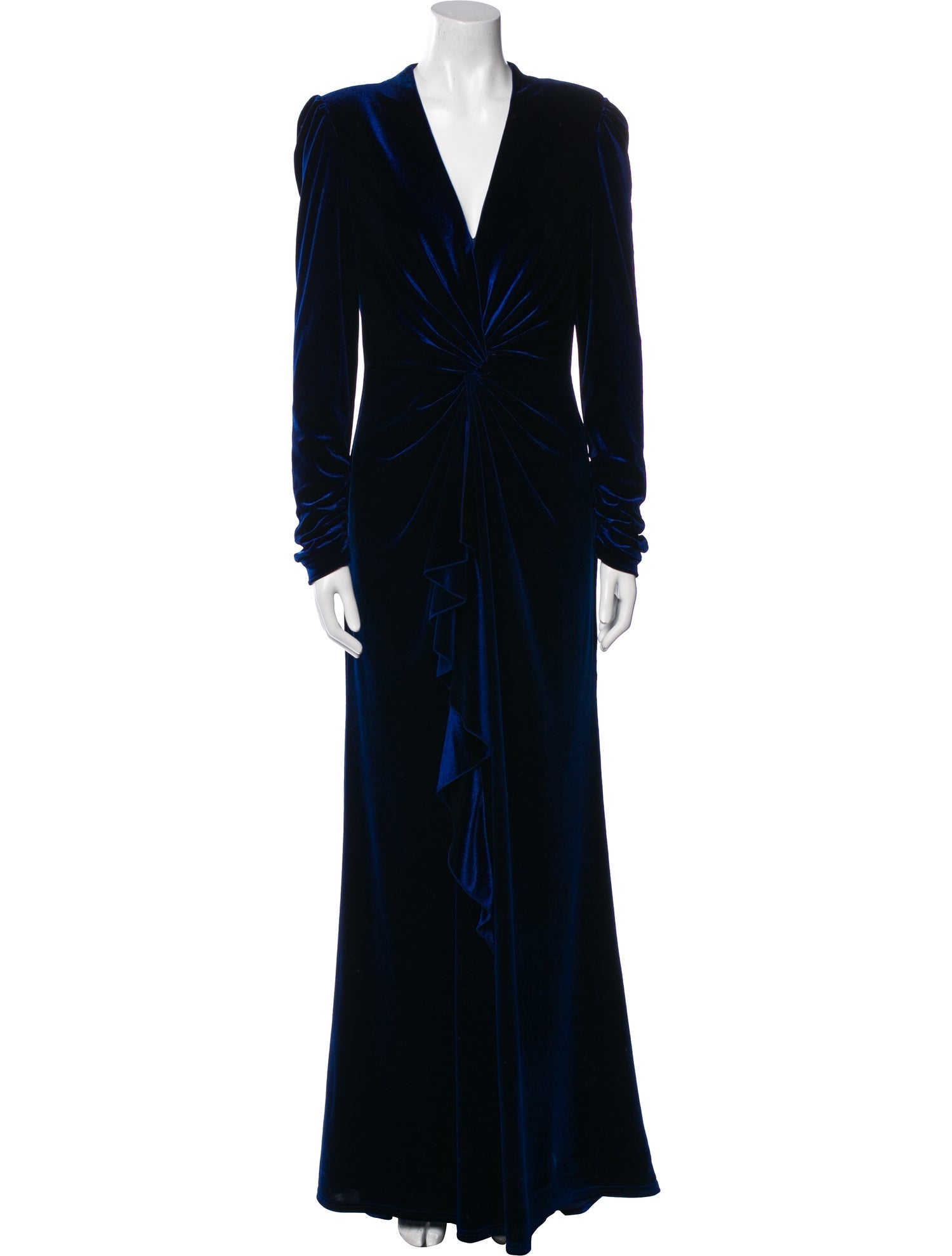 Tadashi Shoji V-Neck Midi Length Dress