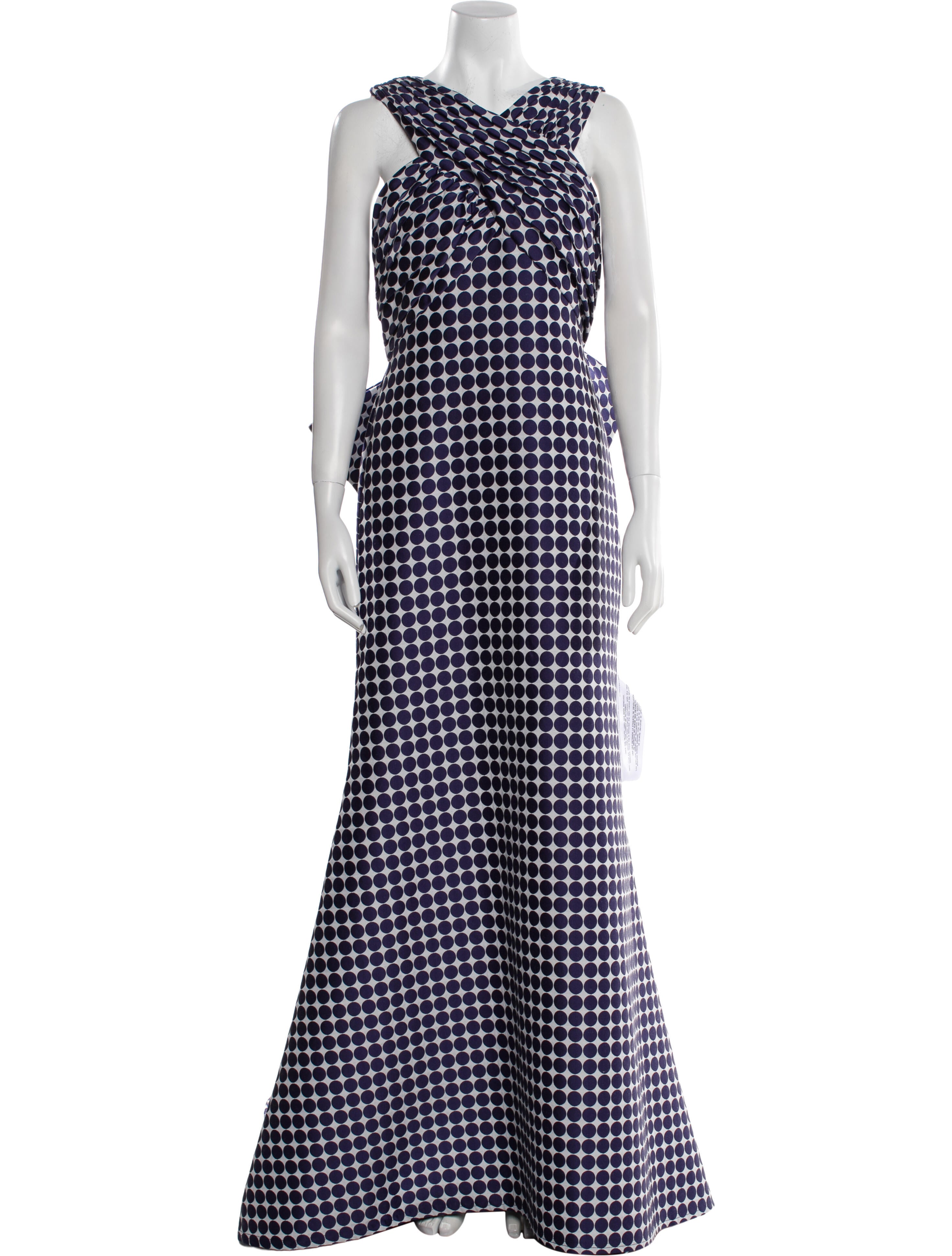 Tadashi Shoji Printed Long Dress w/ Tags