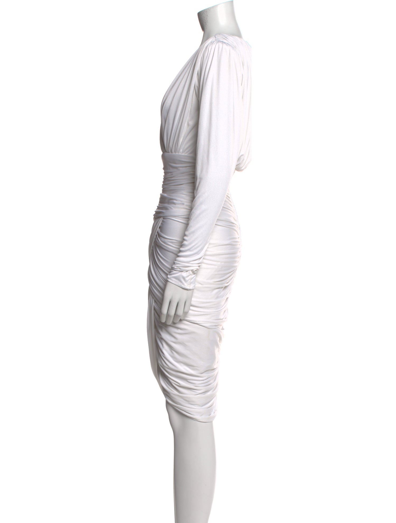 Tadashi Shoji V-Neck Midi Length Dress