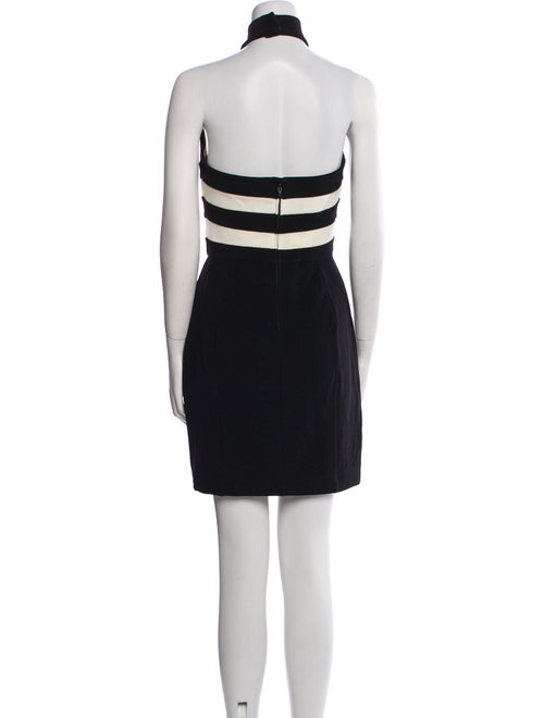 Tadashi Shoji Mock Neck Mini Dress