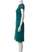 Tadashi Shoji Lace Pattern Knee-Length Dress